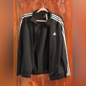 Adidas Black and White Sweater